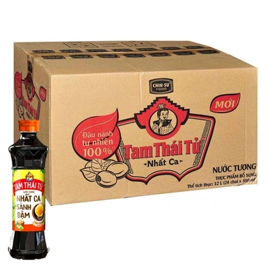24 bottles of Tam Thai Tu Nhat Ca soy sauce 500ml