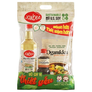 Set of 3 essential spices Janbee
