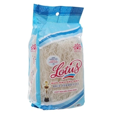Bún gạo khô Lotus gói 400g