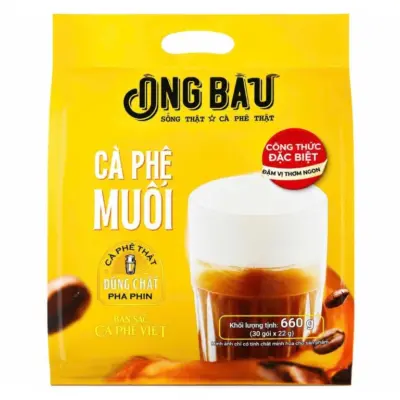 Ong Bau salted coffee 660g