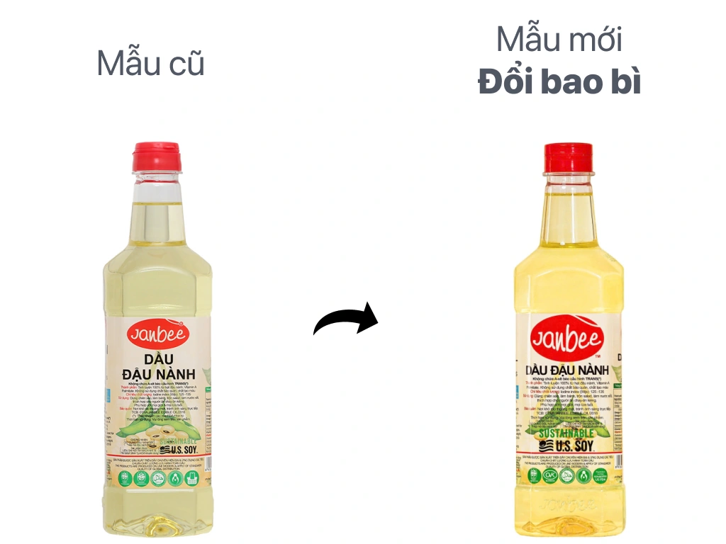 Janbee soybean oil 1 liter