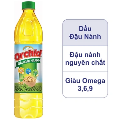 Orchid soybean oil 1 liter bottle