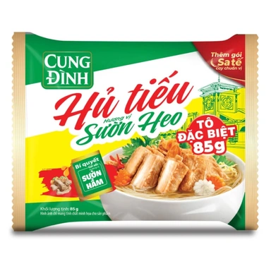 Cung Dinh Pork Rib Noodle Soup 85g